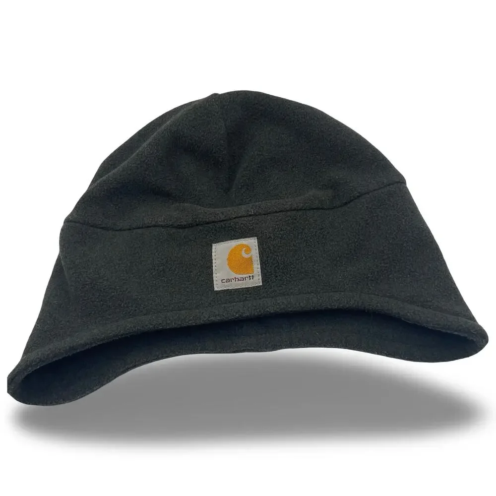 Carhartt 2-in-1 Fleece Beanie Hat Face Mask Pull Down Earflaps Gray 100141 Snow